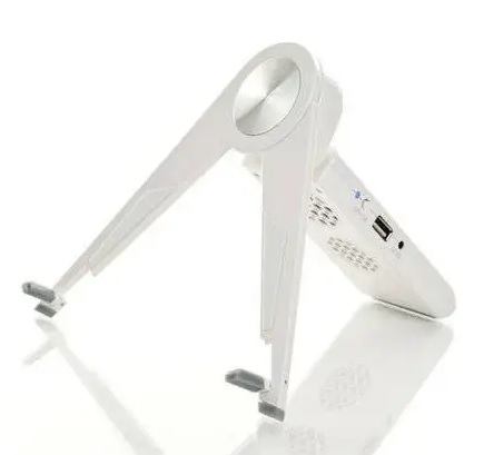 Parlante con Soporte para Celulares y Notebooks